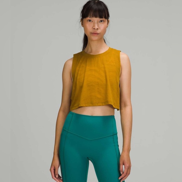 Lululemon Mustard Sleeveless Women's Top - Picture 1 of 5